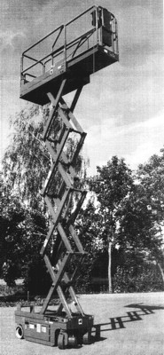 Scherenbühne 10m PB 81cm 1