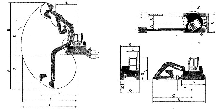 Minibagger TB FR53